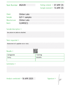 Semaglutide 10mg vial