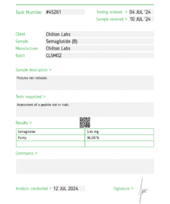 Semaglutide 5mg vial